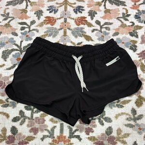 Vuori Black Athletic Shorts